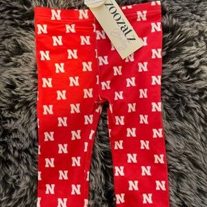 Infant girls Nebraska leggings
